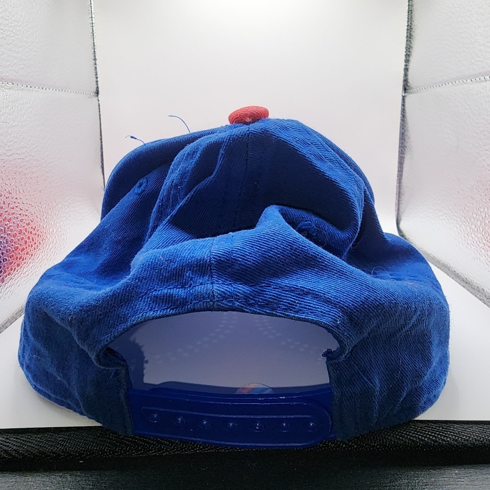 Minecraft Snapback Hat Youth OSFM Blue Red TNT Boom Graphic‎ Baseball Cap - Picture 4 of 8